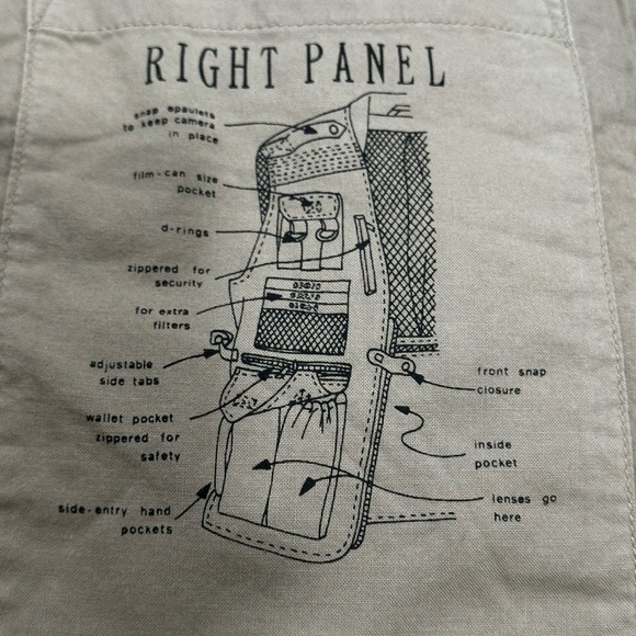 Banana Republic Photojournalist Vest - new with tag Size Small - Picture 9 of 9